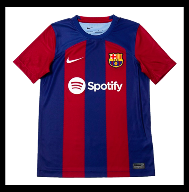 Futbal Dres Barcelona Domáci,Top Lacné Futbalove Dresy FC Barcelona Detské FERRAN #11 Domáci 2023-2024 Predajne