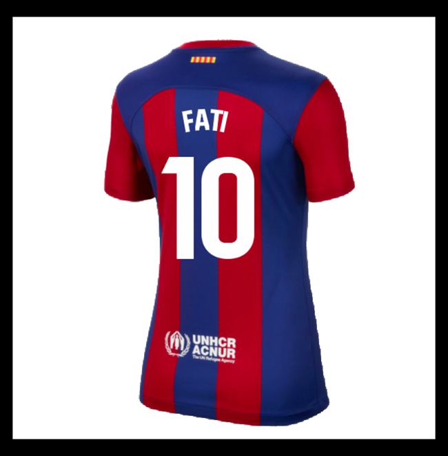 Lacné Futbalove Dresy FC Barcelona Dámské FATI #10 Domáci 2023-2024