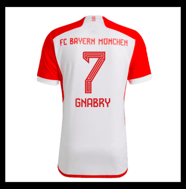 Lacné Futbalove Dresy Bayern Munich GNABRY #7 Domáci 2023-2024
