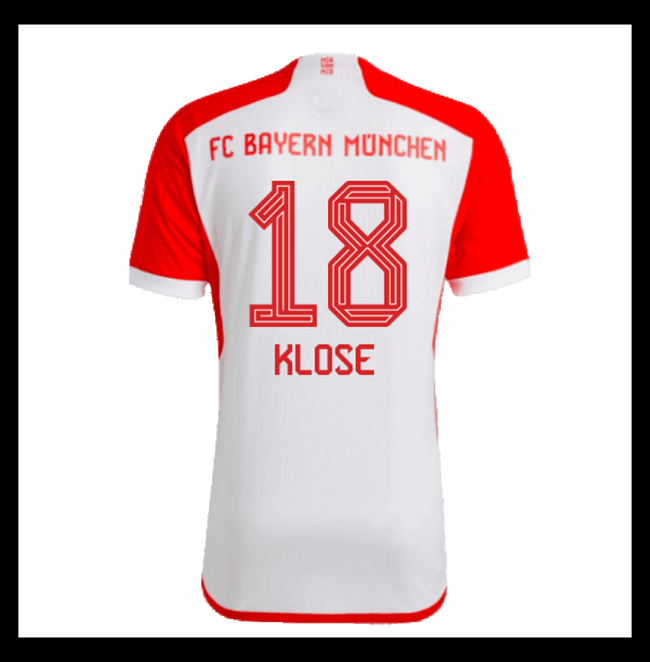 Lacné Futbalove Dresy Bayern Munich KLOSE #18 Domáci 2023-2024