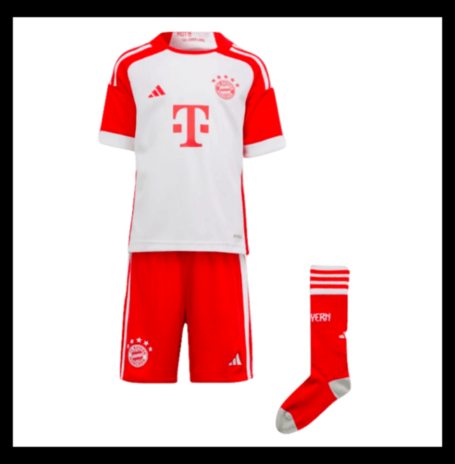Lacné Futbalove Dresy Bayern Munich Detské Domáci 2023-2024