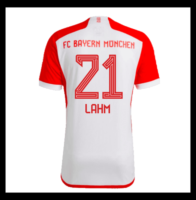 Lacné Futbalove Dresy Bayern Munich LAHM #21 Domáci 2023-2024