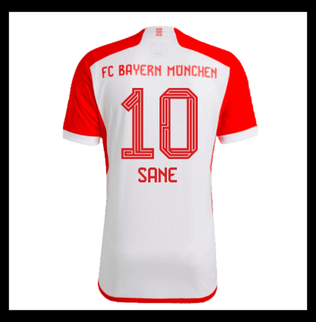 Lacné Futbalove Dresy Bayern Munich SANE #10 Domáci 2023-2024