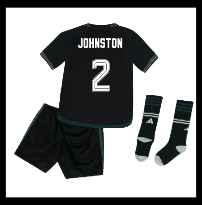 Lacné Futbalove Dresy Celtic Detské JOHNSTON #2 Preč 2023-2024