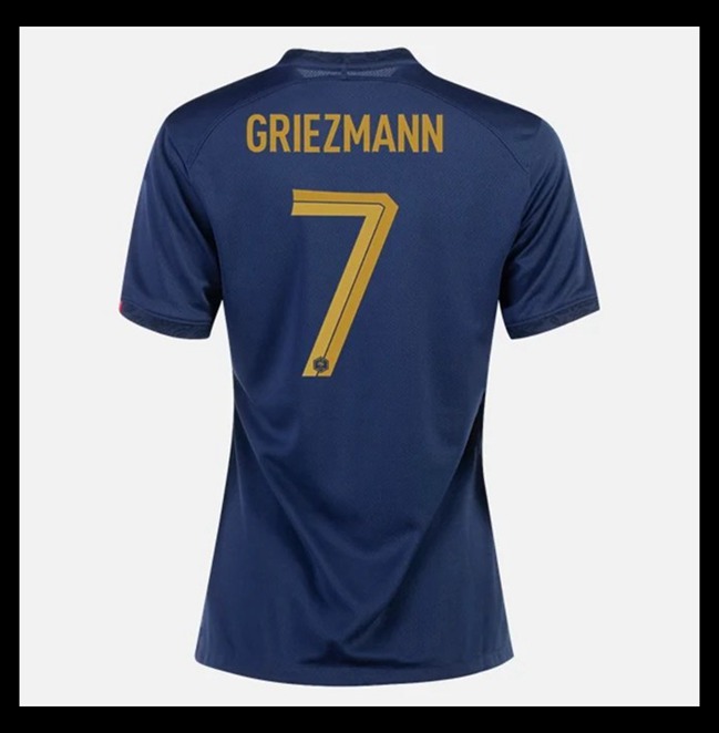 Lacné Futbalove Dresy Francúzsko Dámské GRIEZMANN #7 Domáci Majstrovstvá sveta 2022