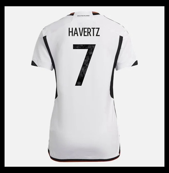 Lacné Futbalove Dresy Nemecko Dámské HAVERTZ #7 Domáci Majstrovstvá sveta 2022