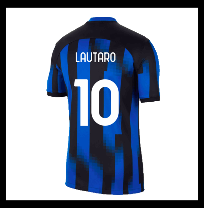 Lacné Futbalove Dresy Inter Milan LAUTARO #10 Domáci 2023-2024