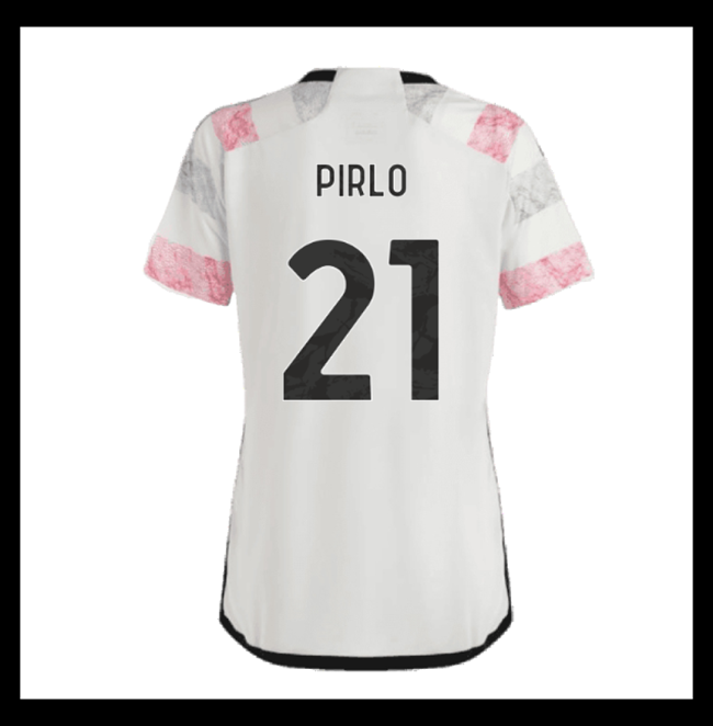 Lacné Futbalove Dresy Juventus Dámské PIRLO #21 Preč 2023-2024