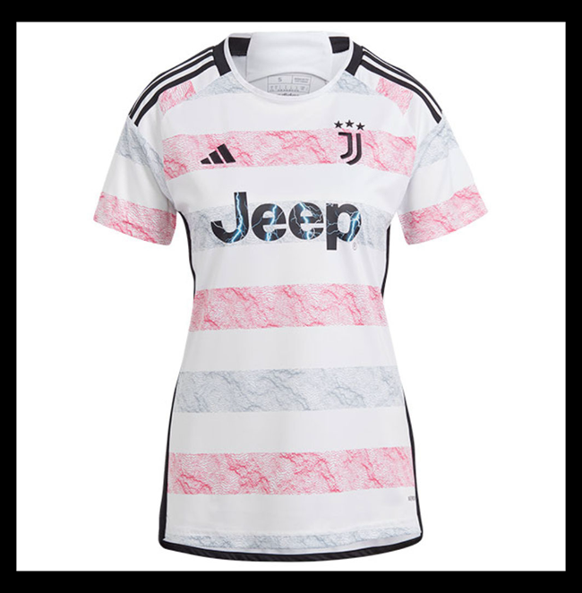 Futbalove Dresy Juventus Preč,Top Lacné Futbalove Dresy Juventus Dámské CUADRADO #11 Preč 2023-2024 Oblecenie