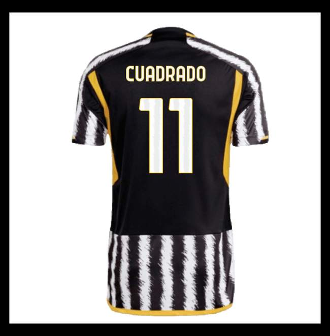 Lacné Futbalove Dresy Juventus CUADRADO #11 Domáci 2023-2024
