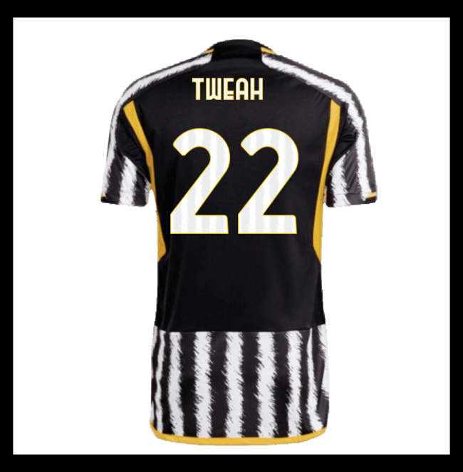 Lacné Futbalove Dresy Juventus T WEAH #22 Domáci 2023-2024