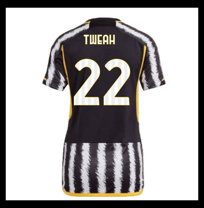 Lacné Futbalove Dresy Juventus Dámské T WEAH #22 Domáci 2023-2024