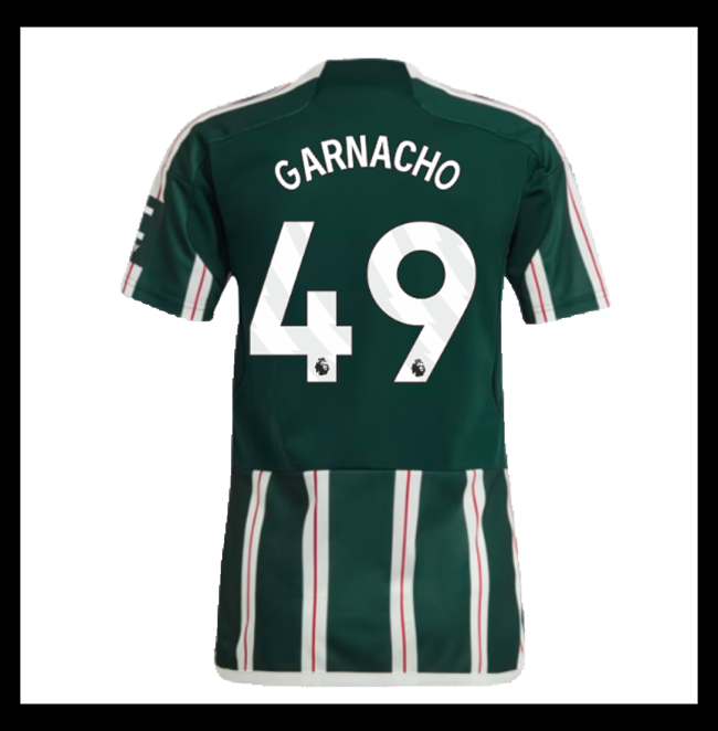 Lacné Futbalove Dresy Manchester United GARNACHO #49 Preč 2023-2024