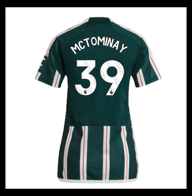 Lacné Futbalove Dresy Manchester United Dámské MCTOMINAY #39 Preč 2023-2024