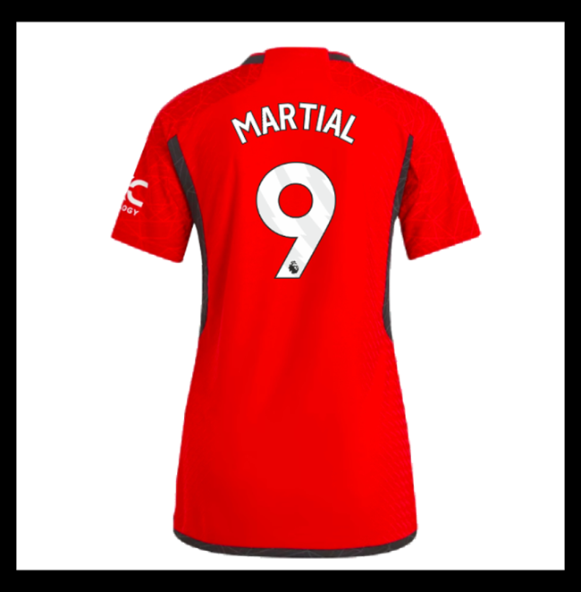 Lacné Futbalove Dresy Manchester United Dámské MARTIAL #9 Domáci 2023-2024