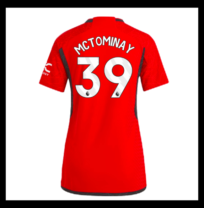 Lacné Futbalove Dresy Manchester United Dámské MCTOMINAY #39 Domáci 2023-2024