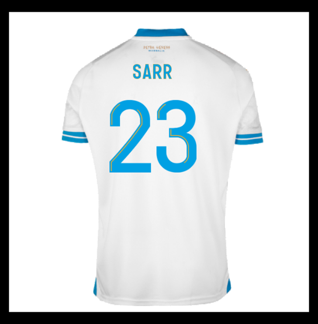 Lacné Futbalove Dresy Olympique De Marseille SARR #23 Domáci 2023-2024