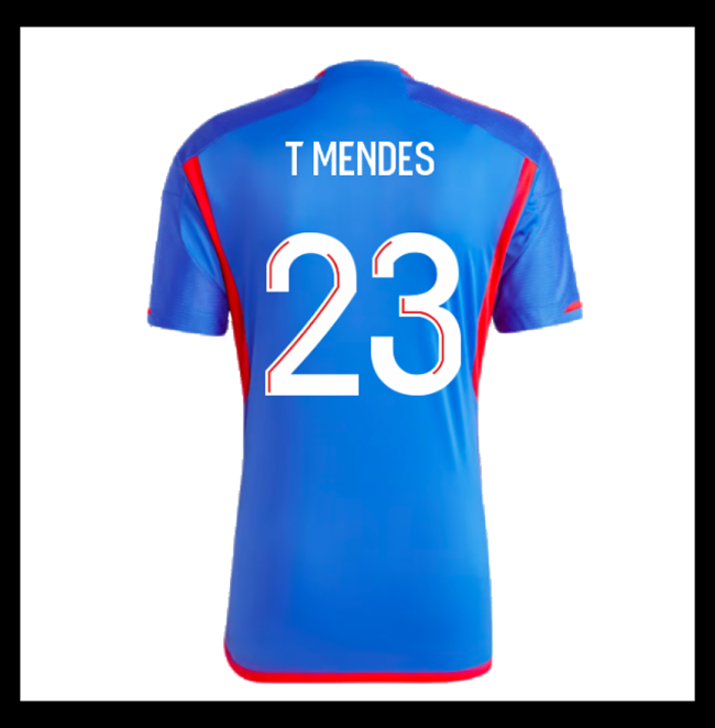 Lacné Futbalove Dresy Olympique Lyonnais T MENDES #23 Preč 2023-2024
