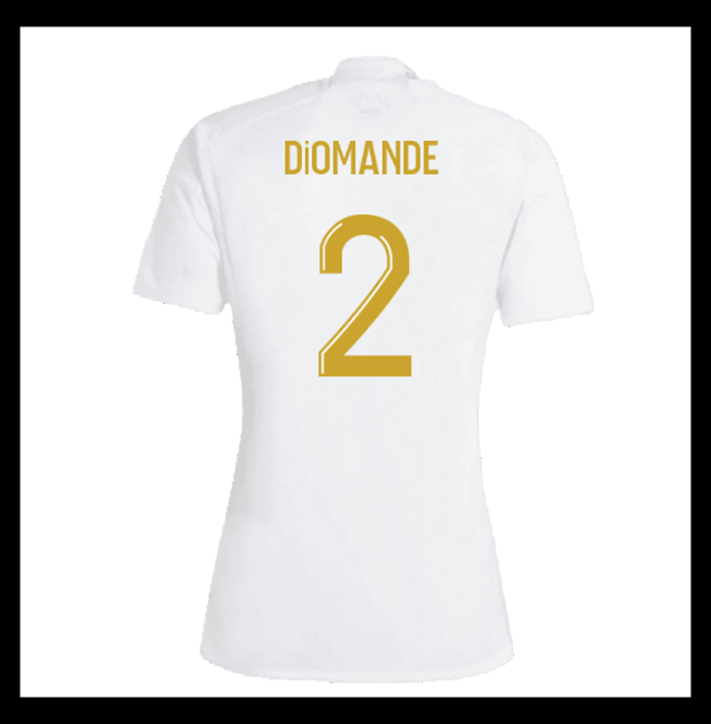 Lacné Futbalove Dresy Olympique Lyonnais DIOMANDE #2 Domáci 2023-2024
