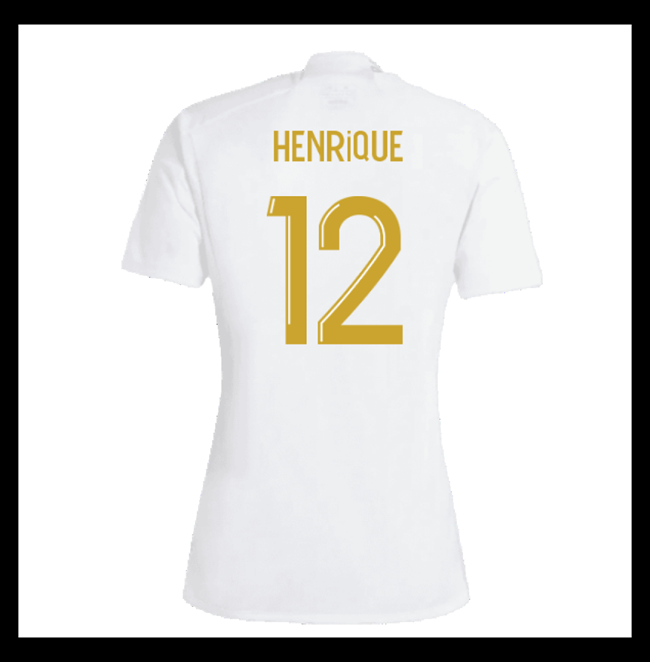 Lacné Futbalove Dresy Olympique Lyonnais HENRIQUE #12 Domáci 2023-2024