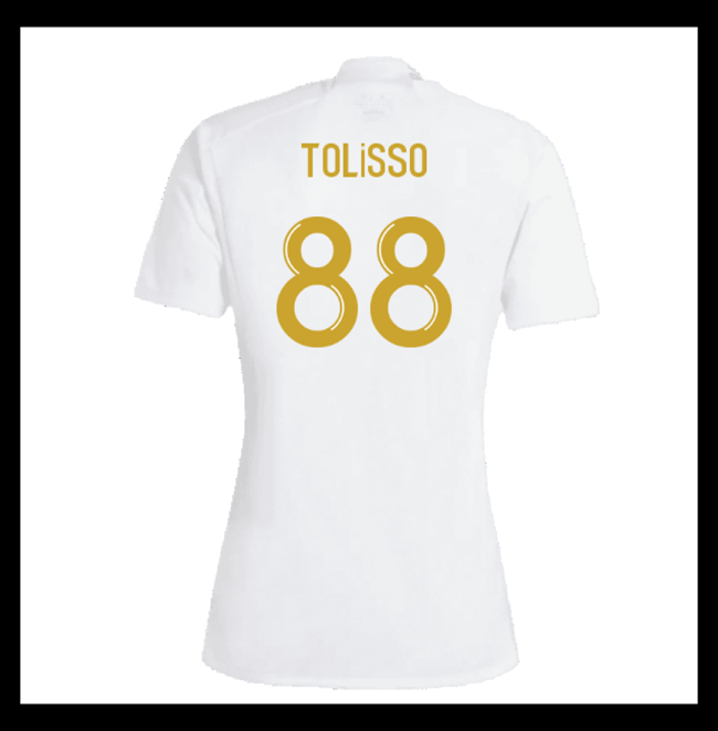 Lacné Futbalove Dresy Olympique Lyonnais TOLISSO #88 Domáci 2023-2024