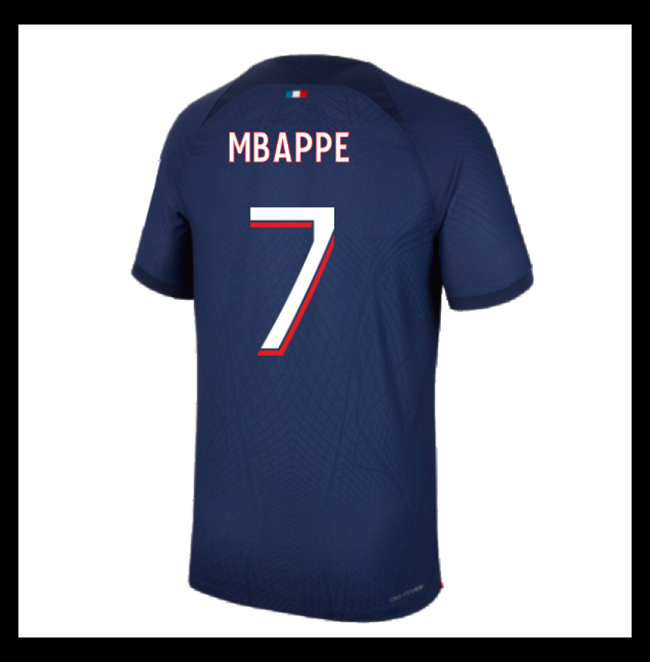 Lacné Futbalove Dresy Paris Saint Germain PSG MBAPPE #7 Domáci 2023-2024