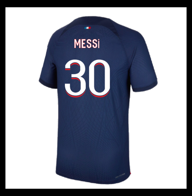 Lacné Futbalove Dresy Paris Saint Germain PSG MESSI #30 Domáci 2023-2024