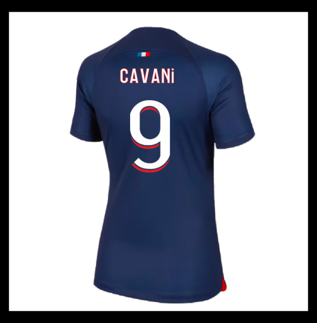Lacné Futbalove Dresy Paris Saint Germain PSG Dámské CAVANI #9 Domáci 2023-2024