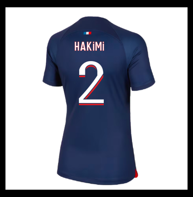 Lacné Futbalove Dresy Paris Saint Germain PSG Dámské HAKIMI #2 Domáci 2023-2024