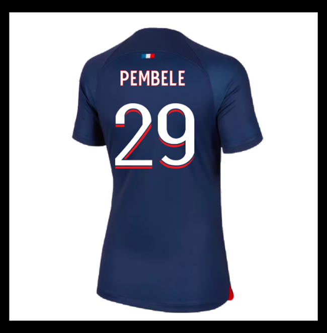 Lacné Futbalove Dresy Paris Saint Germain PSG Dámské PEMBELE #29 Domáci 2023-2024