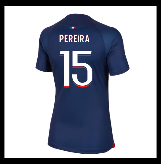 Lacné Futbalove Dresy Paris Saint Germain PSG Dámské PEREIRA #15 Domáci 2023-2024