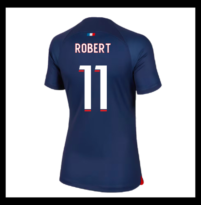 Lacné Futbalove Dresy Paris Saint Germain PSG Dámské ROBERT #11 Domáci 2023-2024