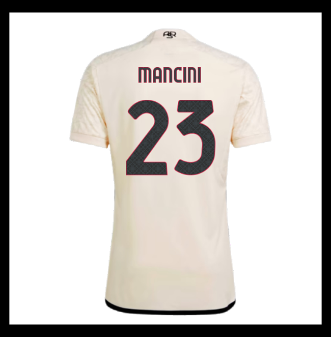 Lacné Futbalove Dresy AS Roma MANCINI #23 Preč 2023-2024